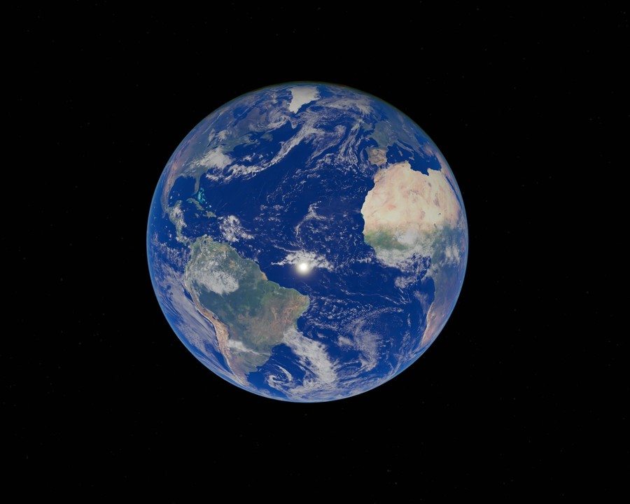 Earth observed from space